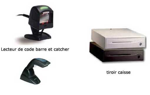 Lecteur douchette code a barre