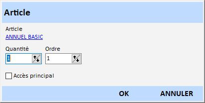 pack composant saisie