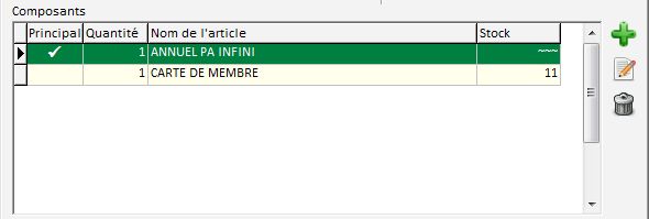 regroupement composant