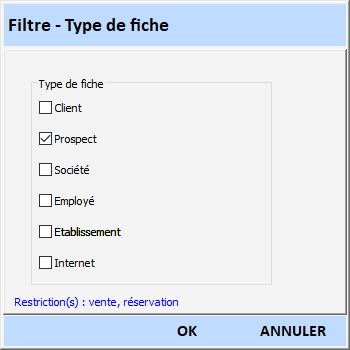 type de fiche