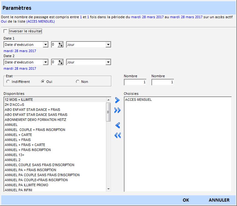 Statistiques automatiques
