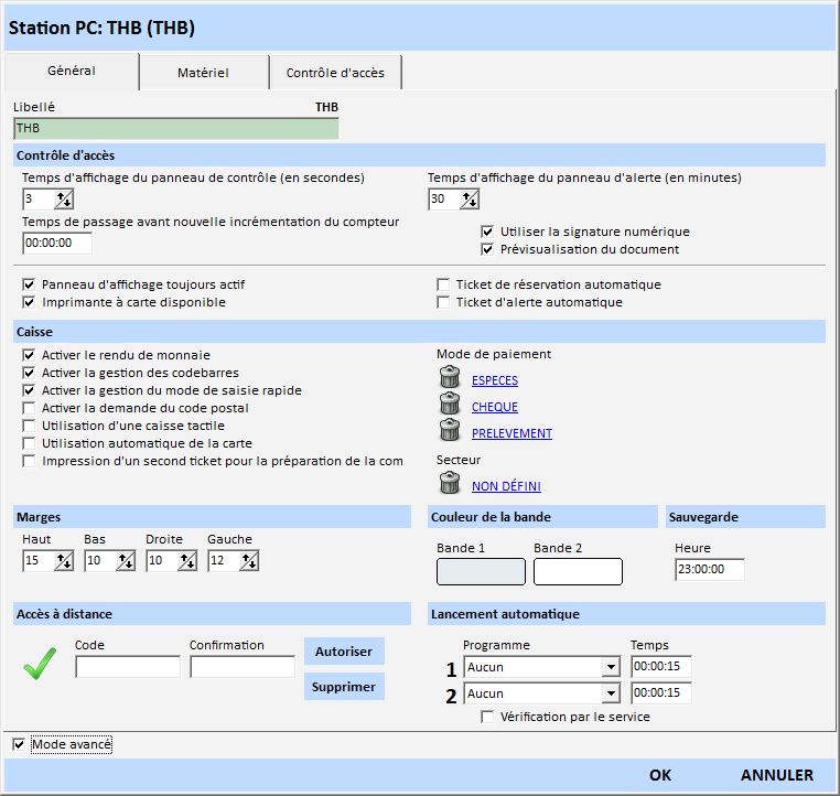Station PC - Configuration V12