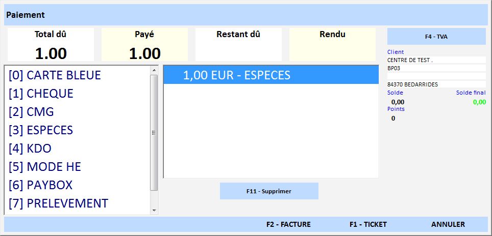 Paiement