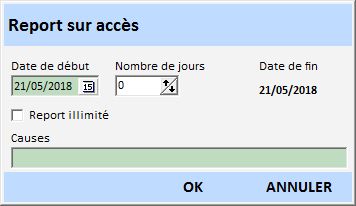 Accès ajouter