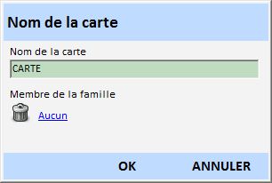 Carte saisie