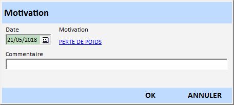 Motivation saisie