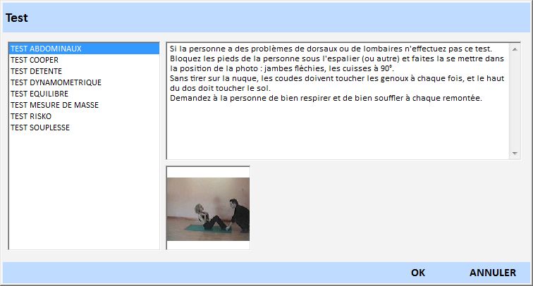 test choix