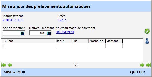 Mise à jour