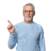 studio-shot-of-satisfied-bearded-old-european-man-with-grey-hair-gives-recommendation-suggests-to-use-this-copy-space-for-yor-advertising-dressed-in-casual-jumper-isolate-on-blue-wall